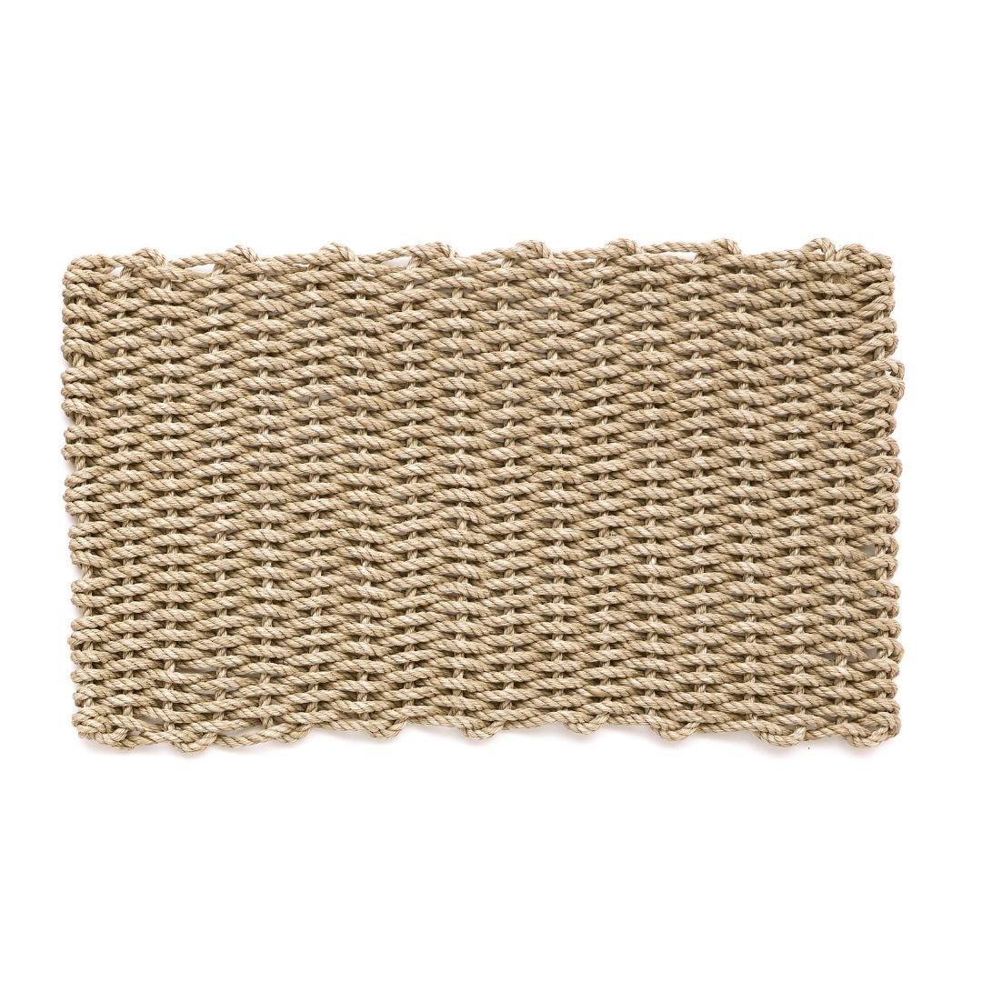 Outdoor Rope Doormat - Sand