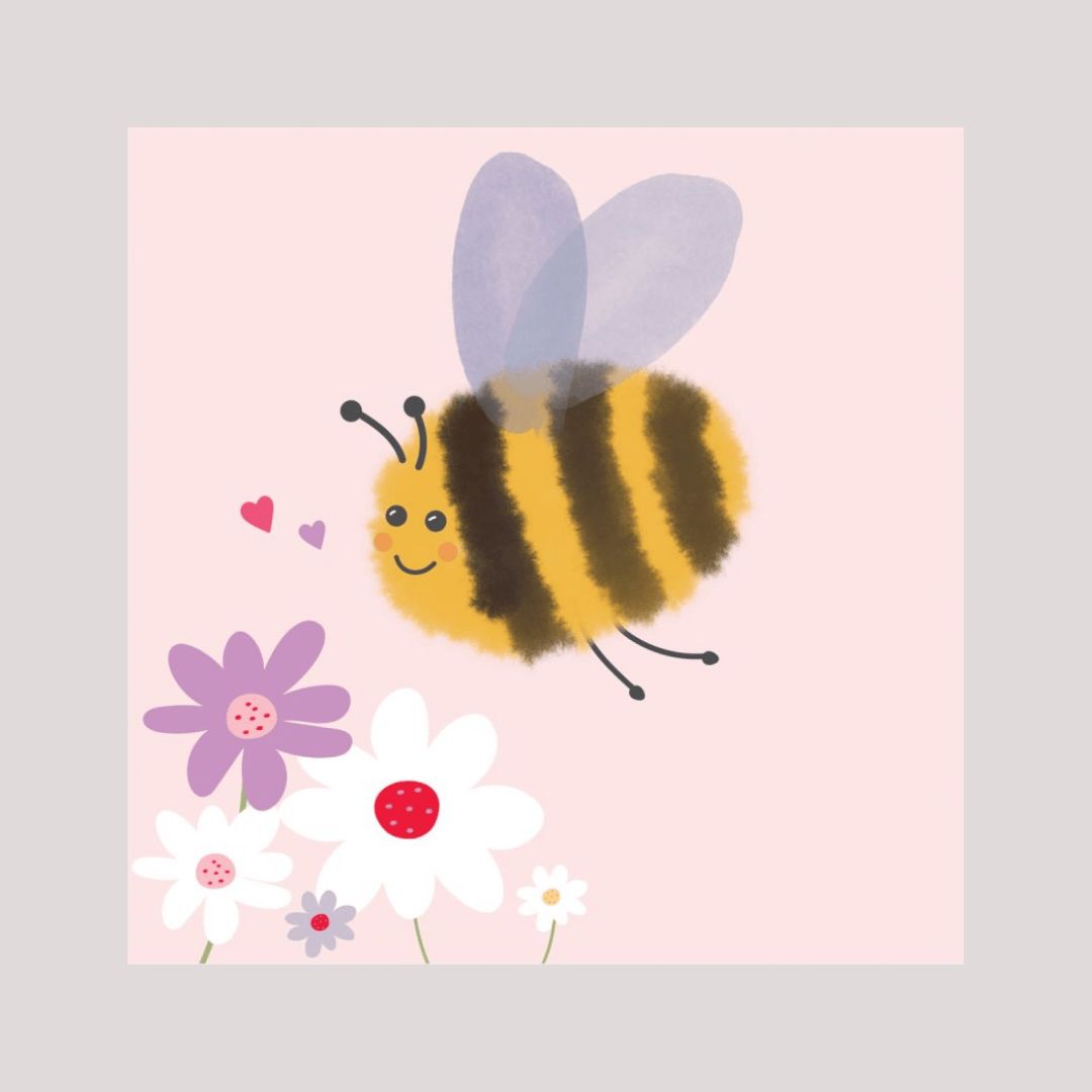 Paper Napkins Buzzy Bee