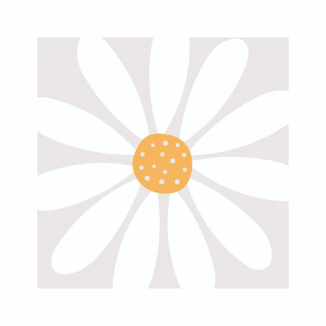 Paper Napkins Happy Flower