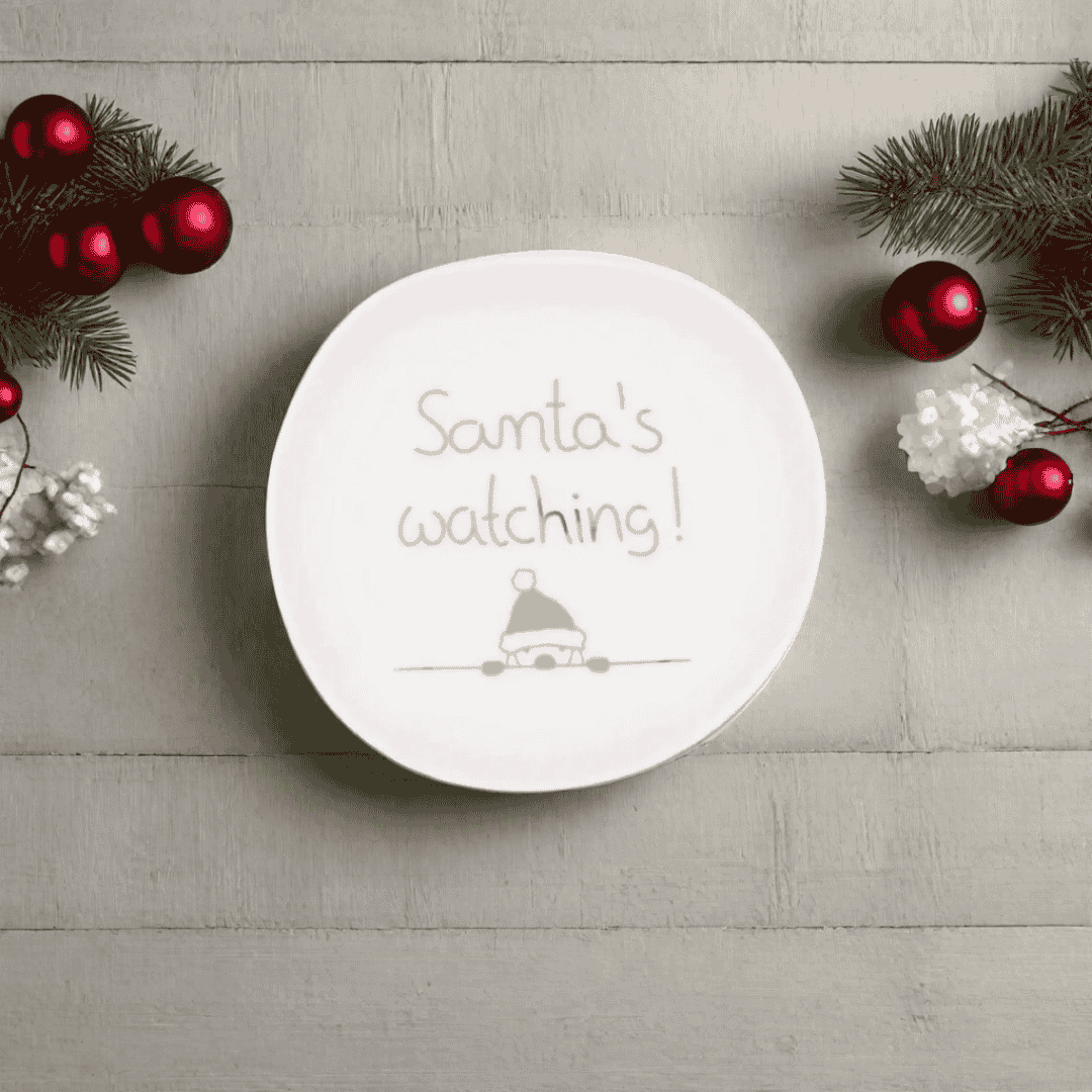 Räder Christmas Bowl - Santa's Watching