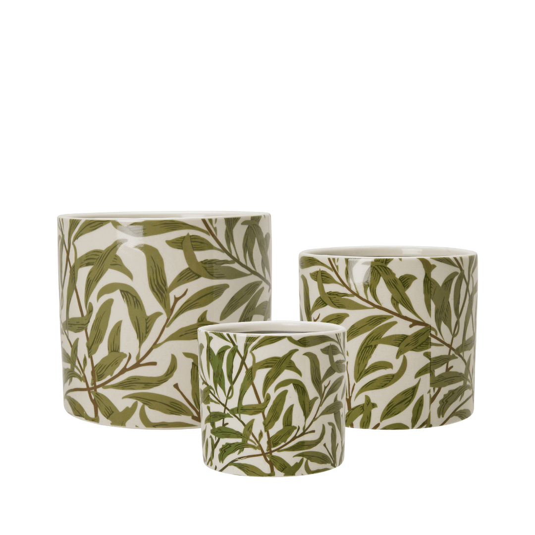 Rafaela Pot White/Green