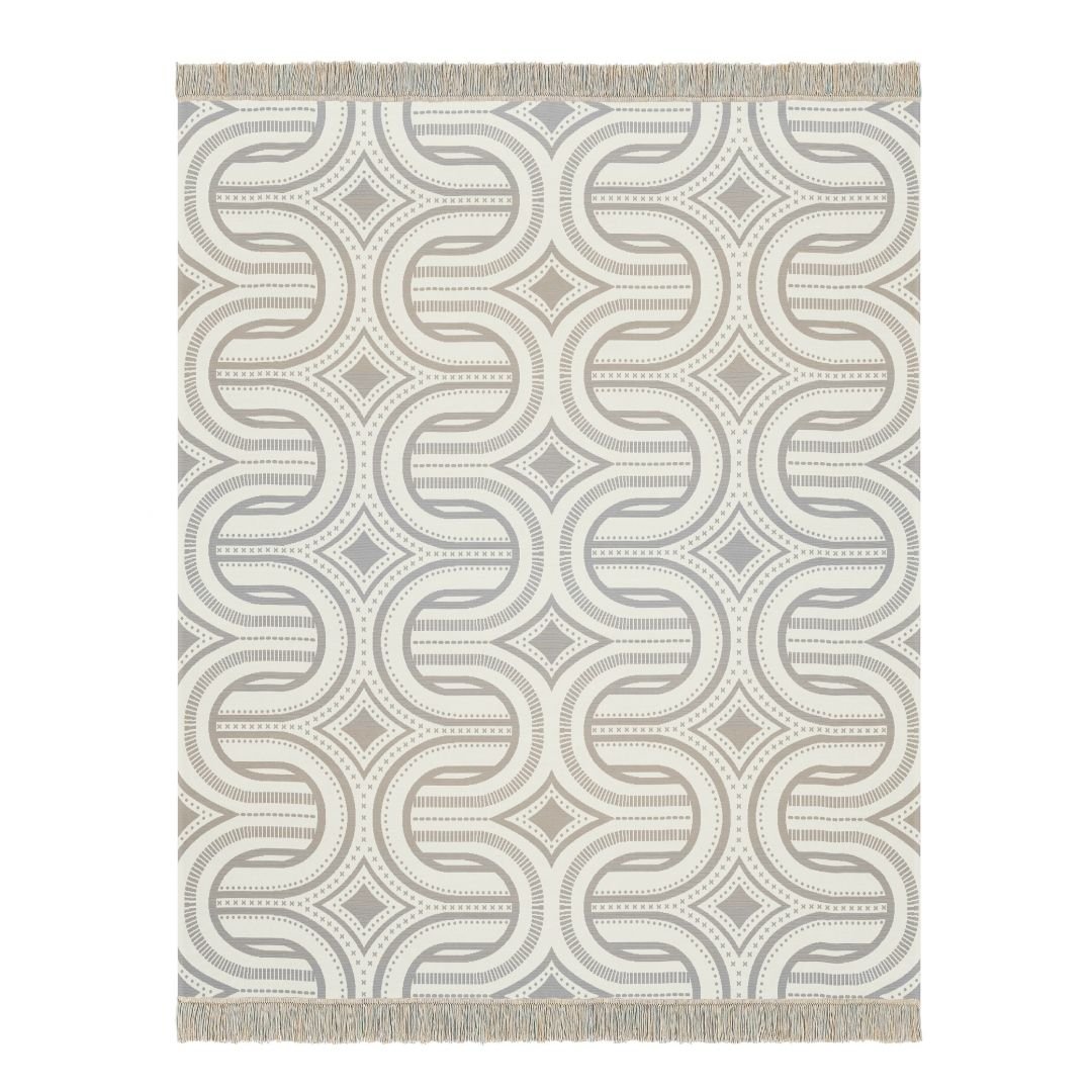 Raw Texture Throw Blanket