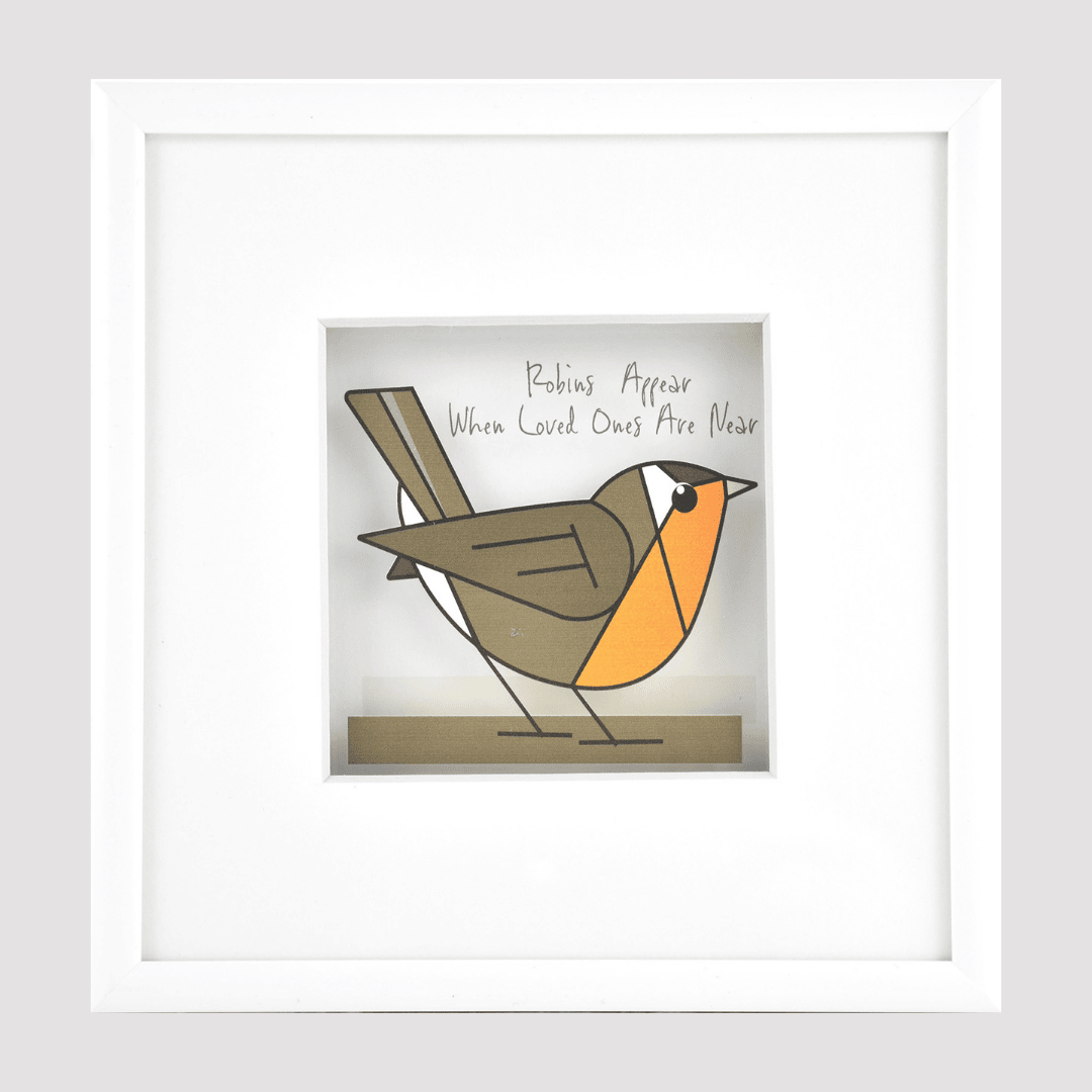 'Robins Appear' Wall Art