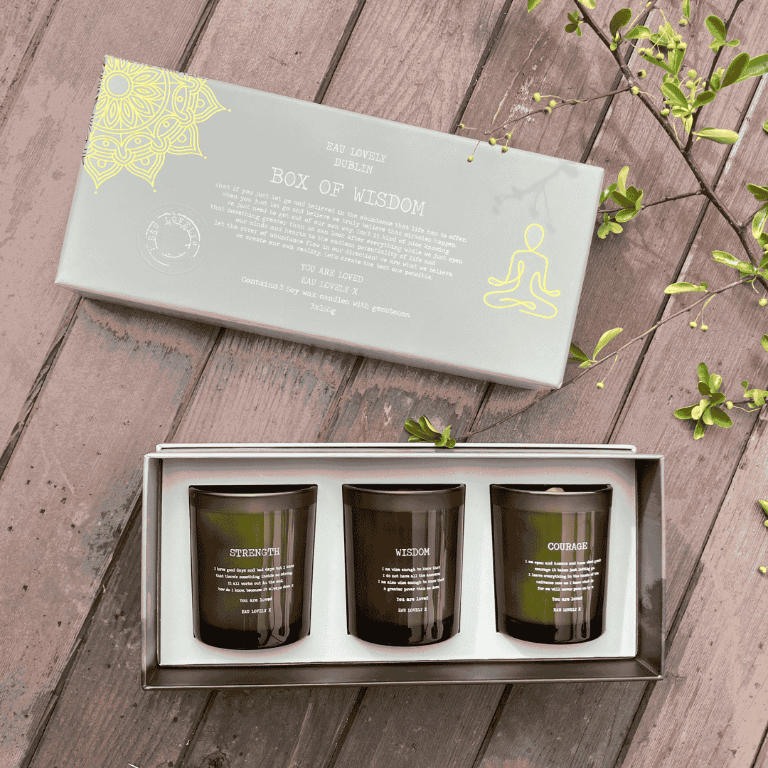 Scented Candle Gift Set - Box of Wisdom