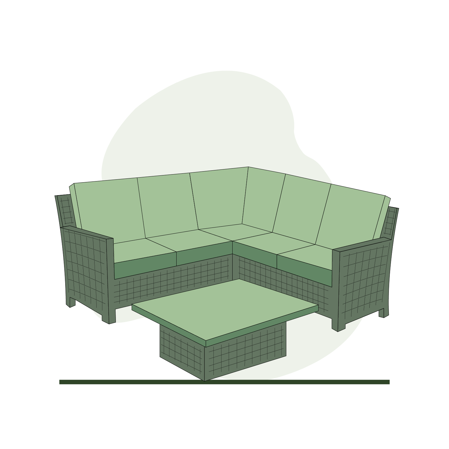Outdoor Sofa Corner Sets