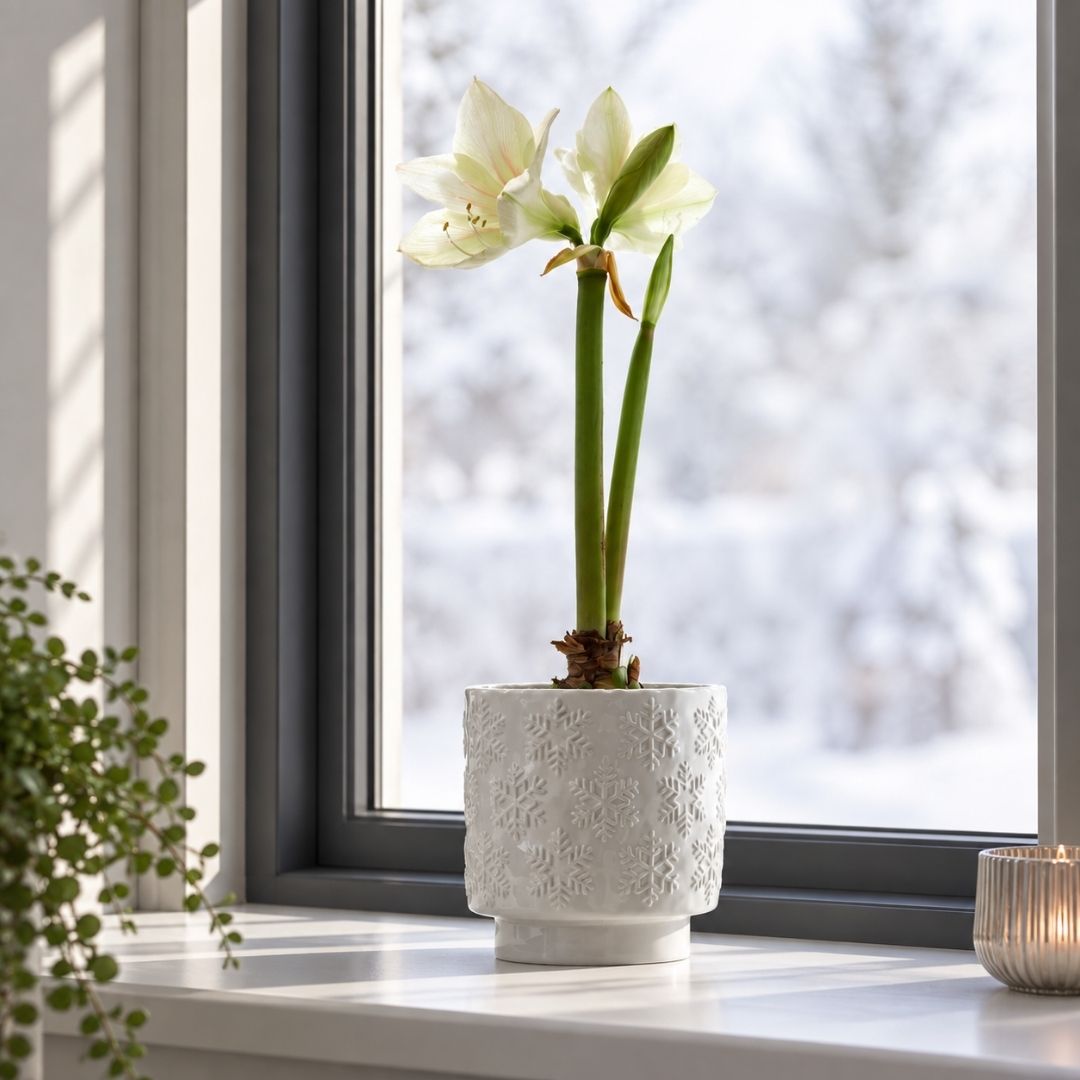 Tindra Indoor Pot White