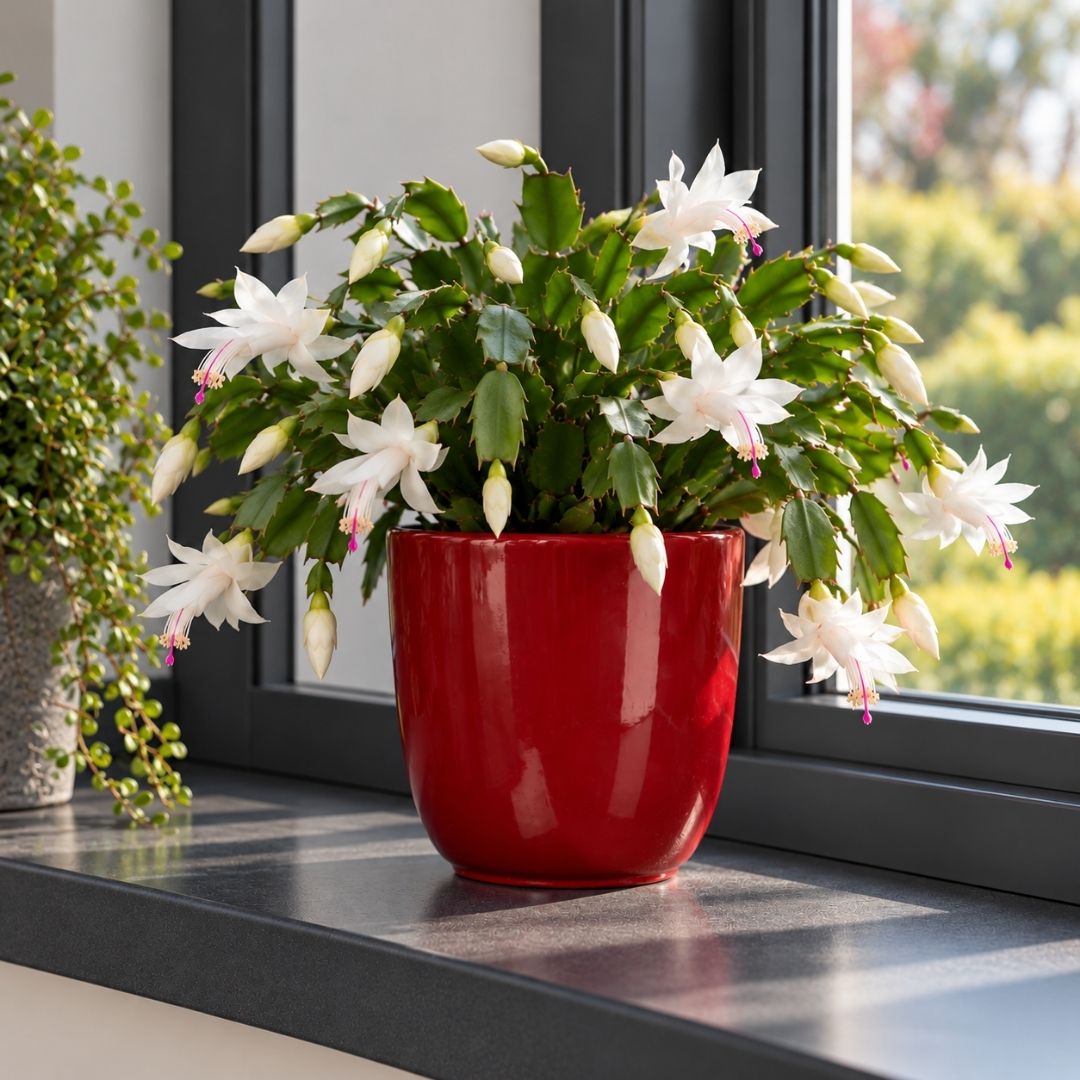 Tusca Pot Round Red