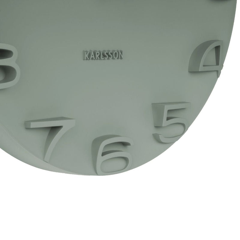 Wall Clock On The Edge - Green - The Garden HouseKarlsson