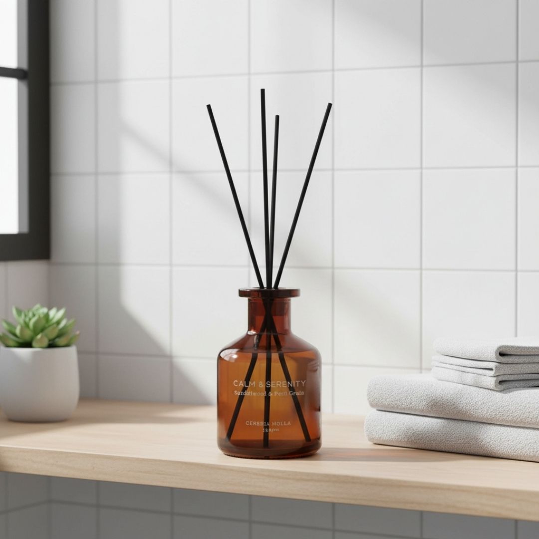 Reed Diffuser Calm & Serenity - Sandalwood & Lime