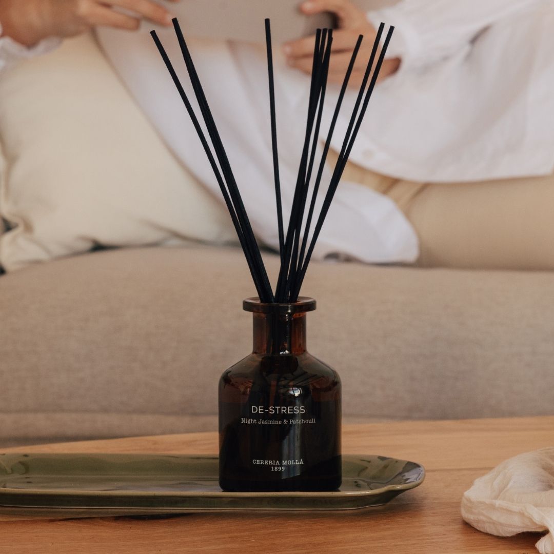 Reed Diffuser De-Stress - Night Jasmine & Patchouli