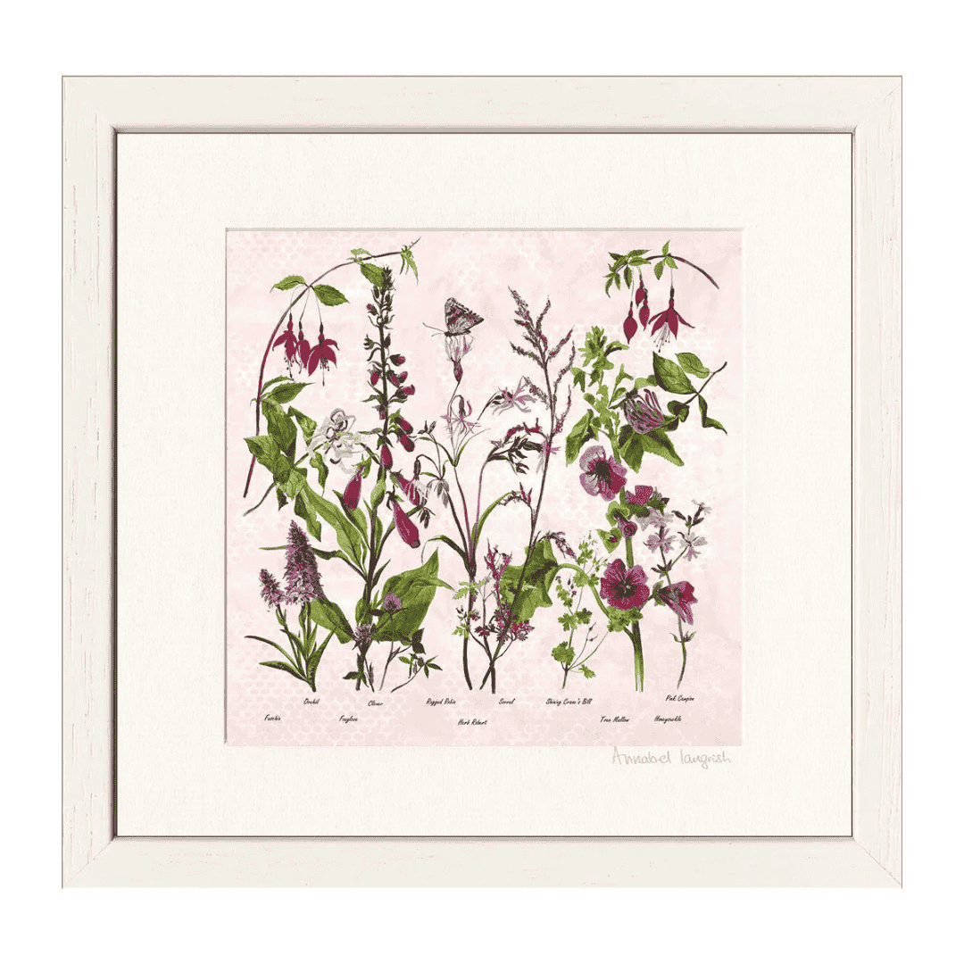 Wildflowers 'The Pinks' Print