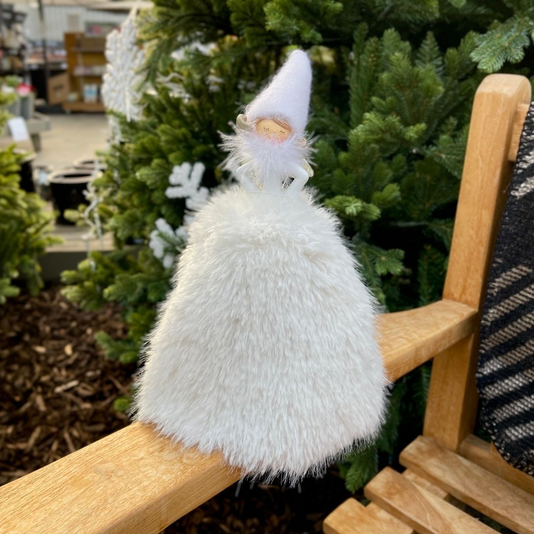 Christmas Angel Standing White 32cm