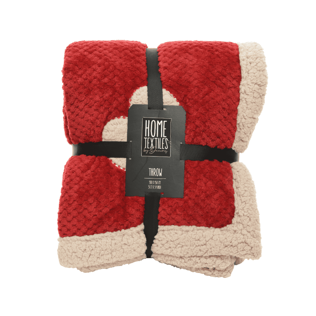 Winter Throw Red Heart