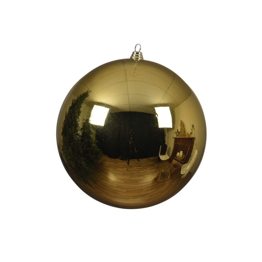 Christmas Bauble Shiny Gold