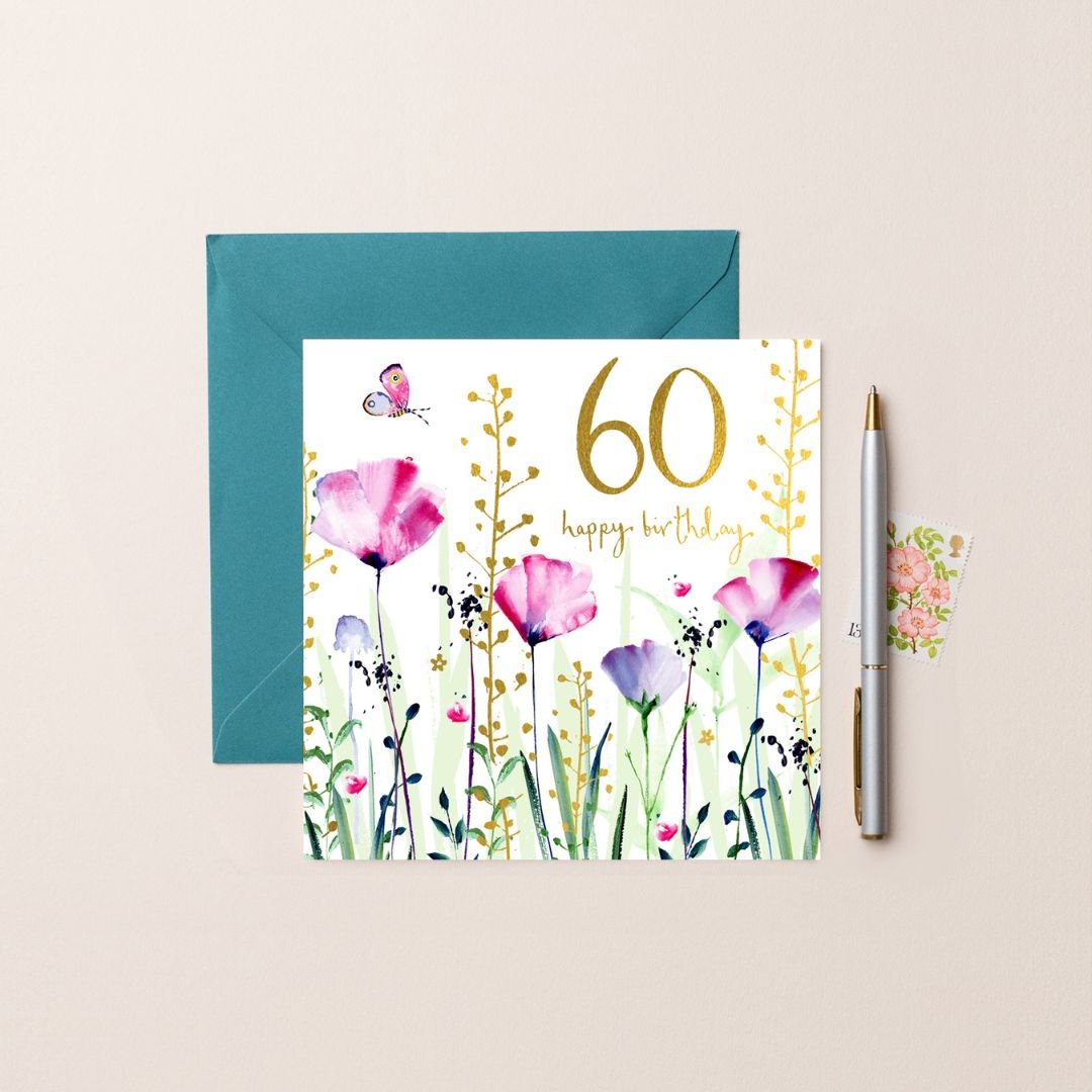 60th Birthday Card
