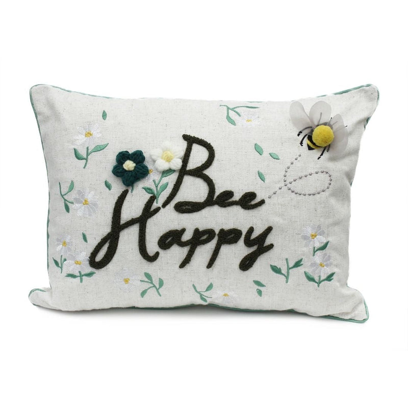 Bee Happy Cushion - The Garden HousePeggy Wilkins