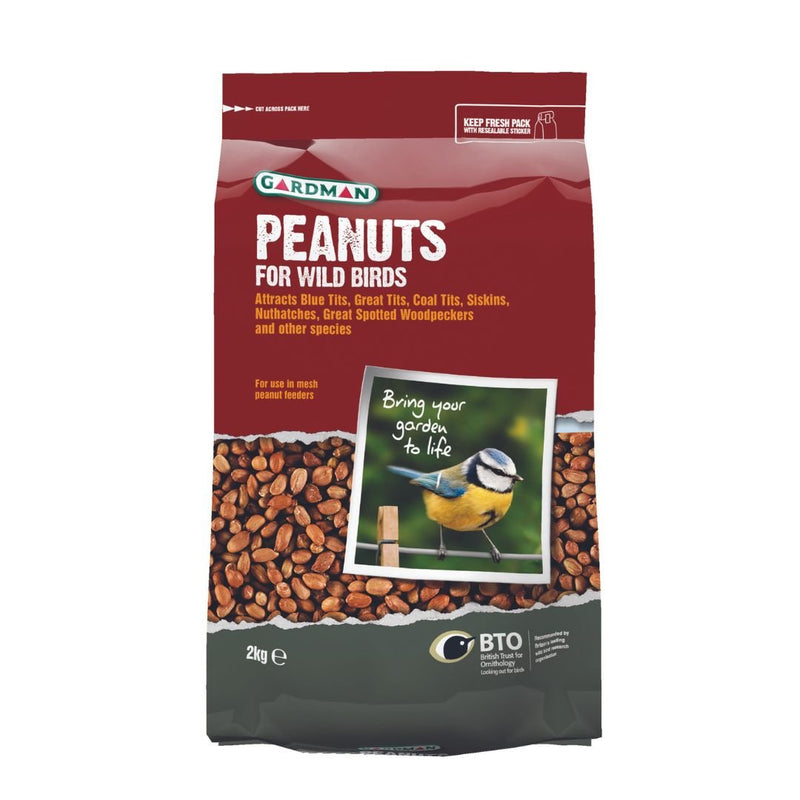 Gardman Peanuts 2kg - The Garden HouseWestland