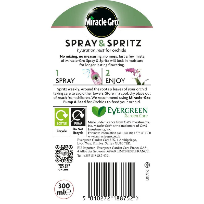 Miracle-Gro Spray & Spritz Orchid - The Garden HouseEvergreen