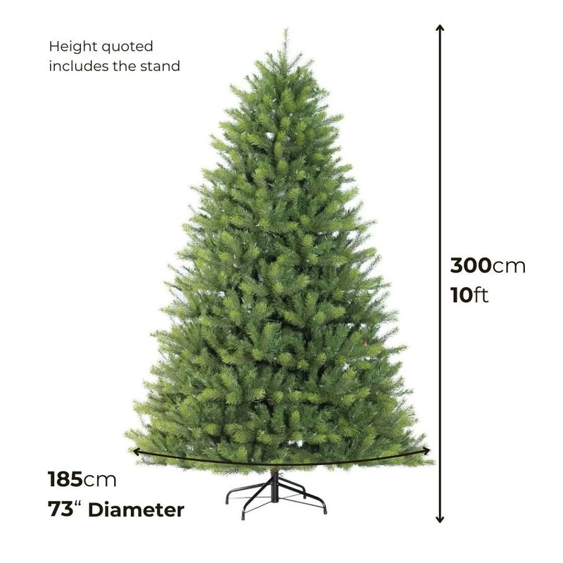 10ft Kensington Fir Artificial Christmas Tree