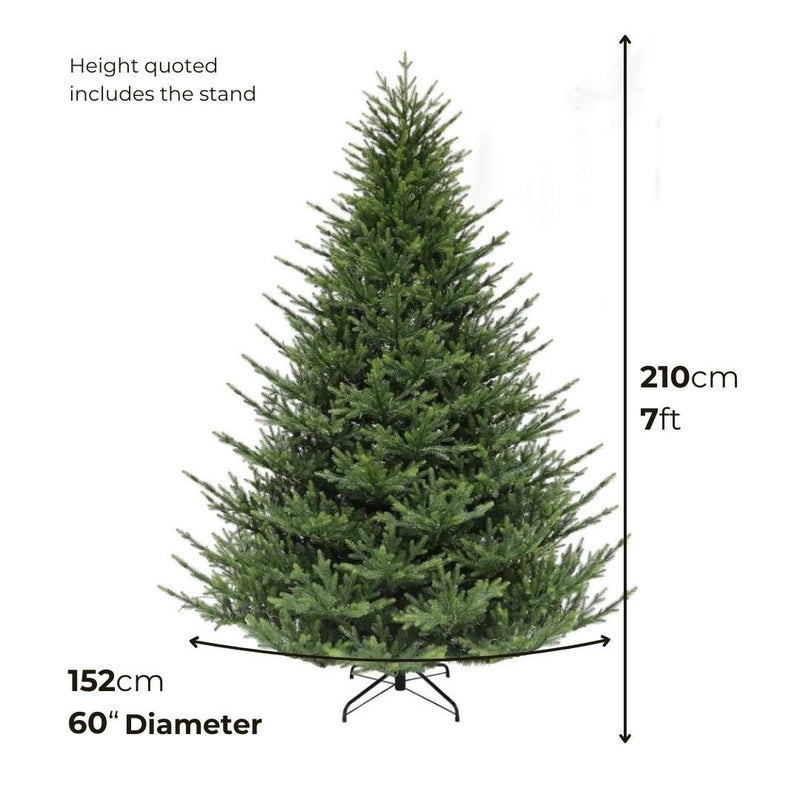 7ft Rosemere Balsam Artificial Christmas Tree