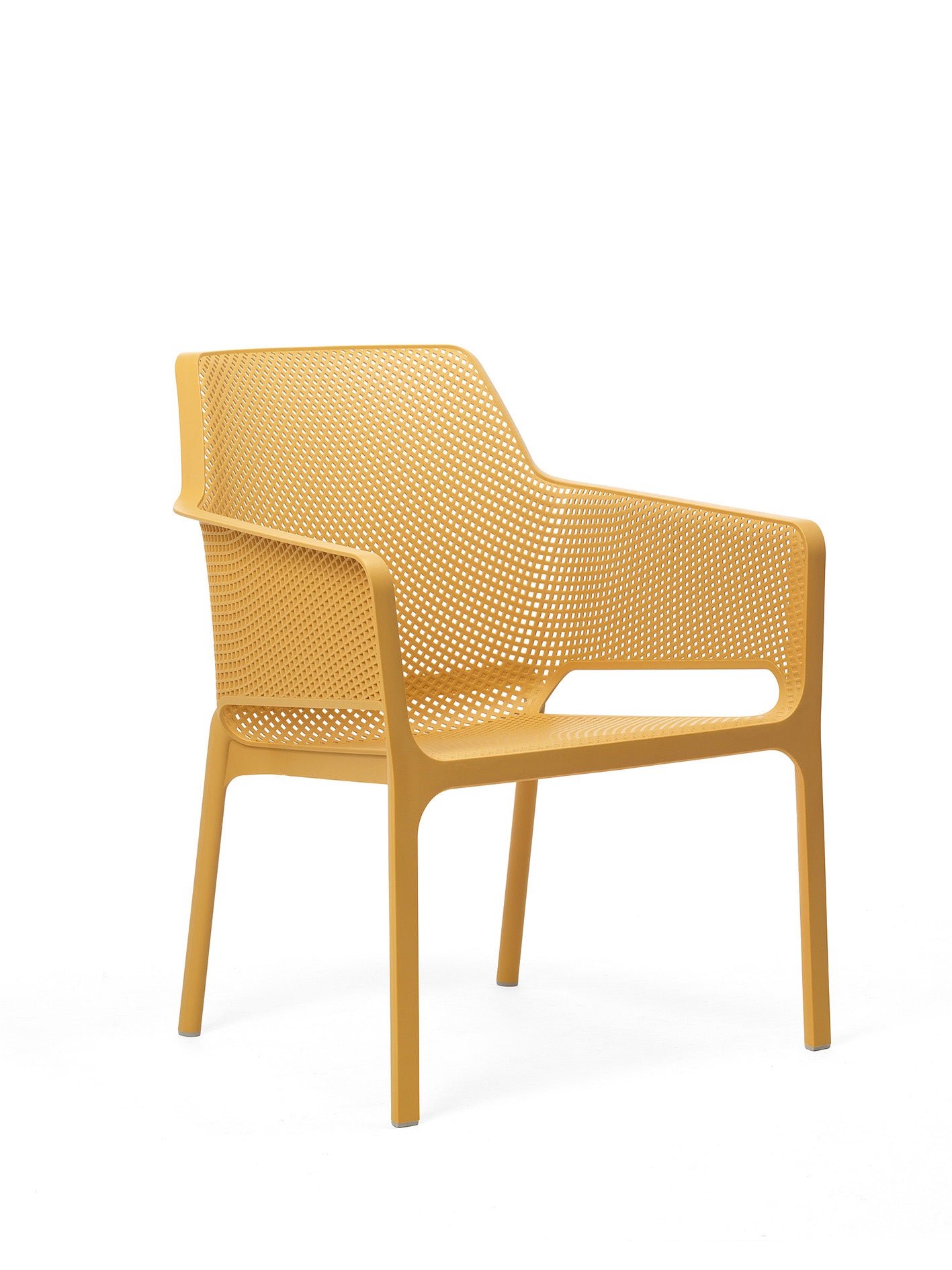 Net 4 Seat Garden Lounge Furniture Set Senape - Mustard