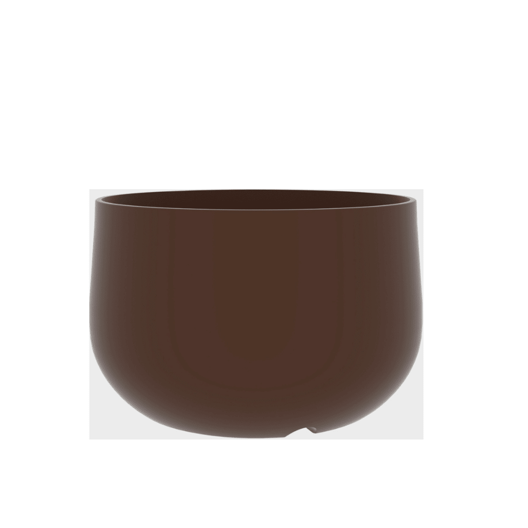 Acaya XL Bowl Planter - Brown