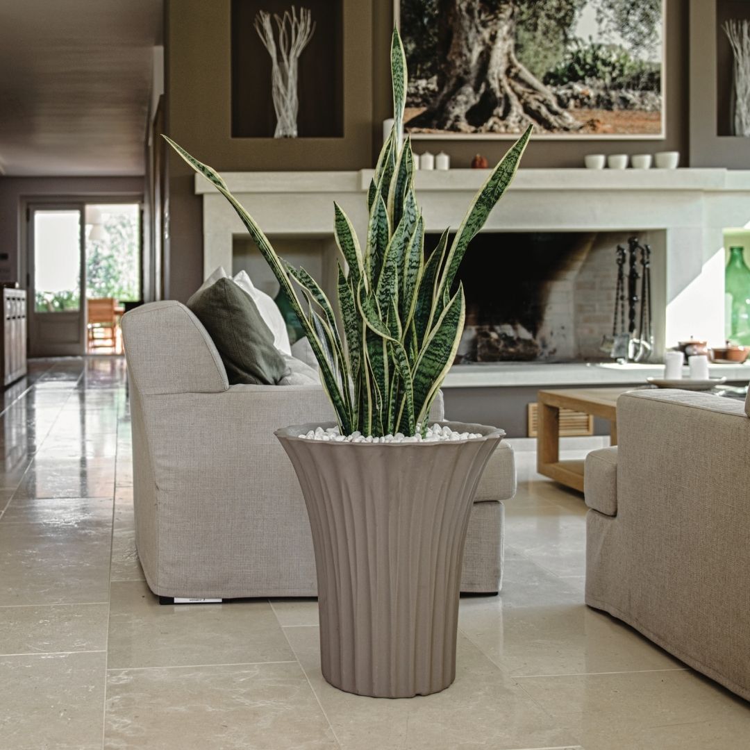 Anthemis Conical Pot 45 Tortora - Taupe