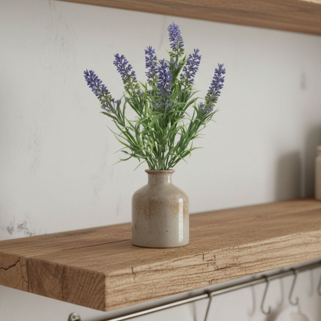 Artificial Lavender Bunch - 34cm