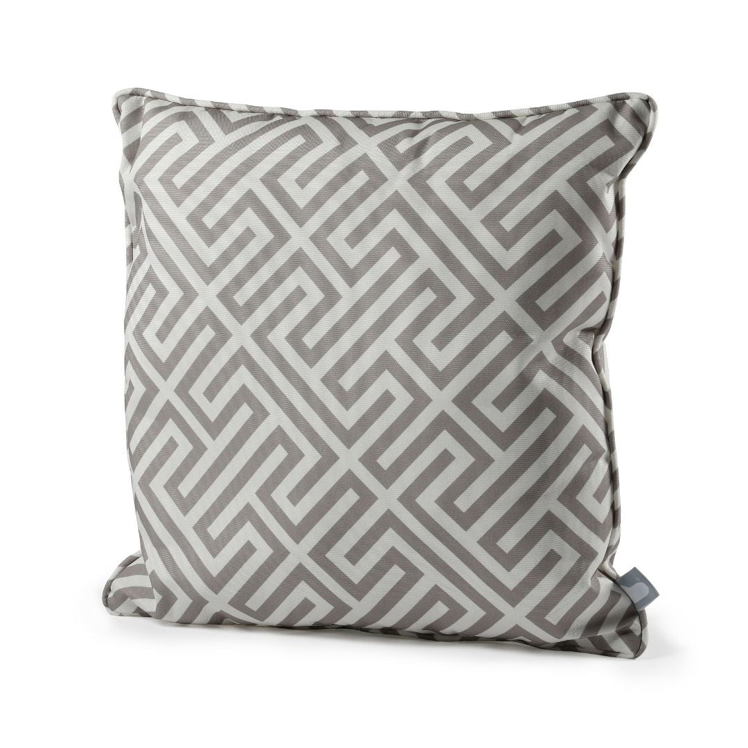 B Cushion Maze - Silver Grey