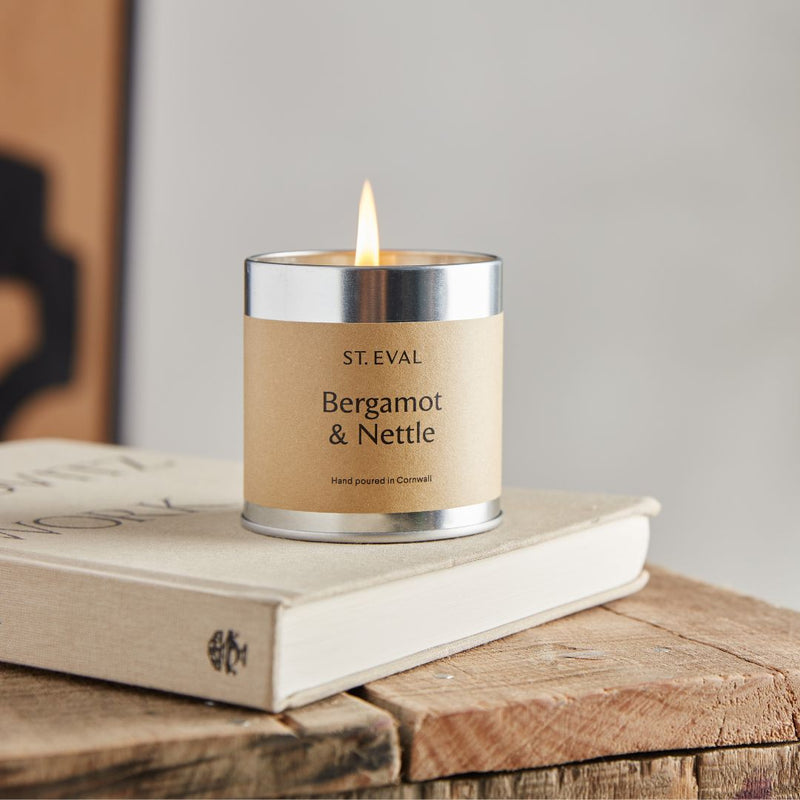 Bergamot & Nettle Tin Candle