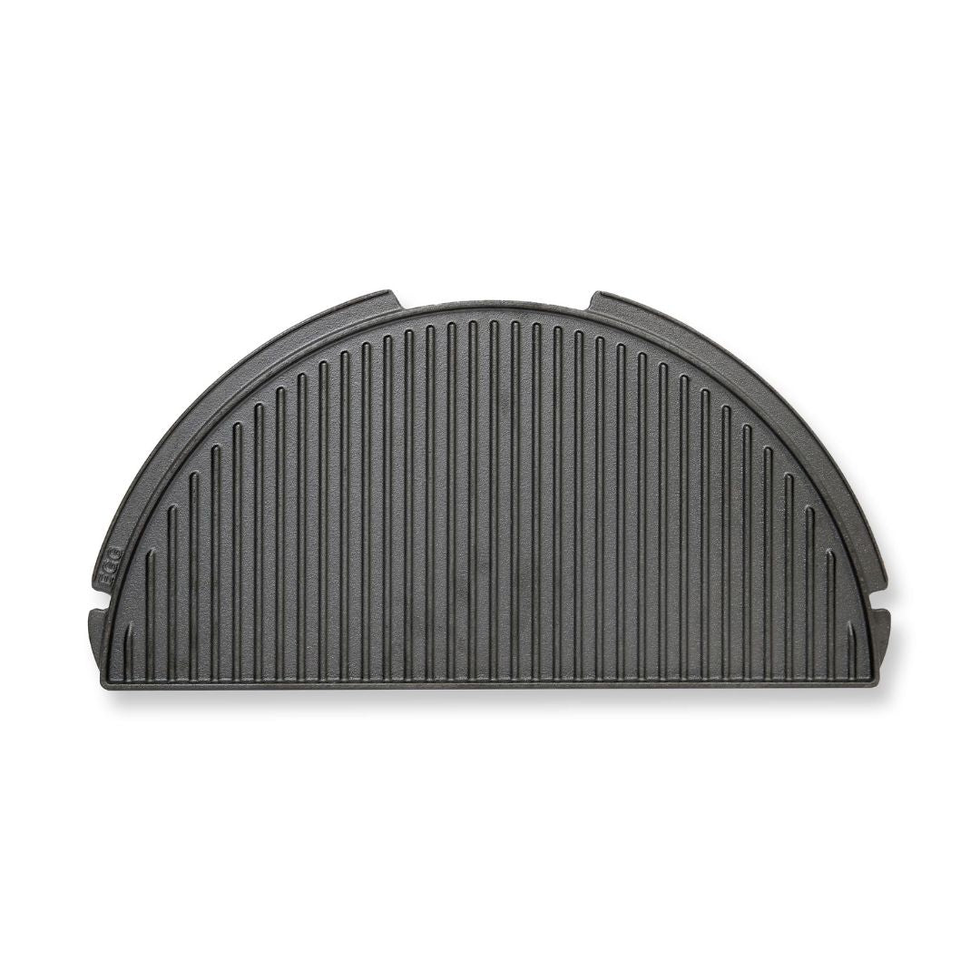 Big Green Egg Cast Iron Half Moon Plancha Griddle