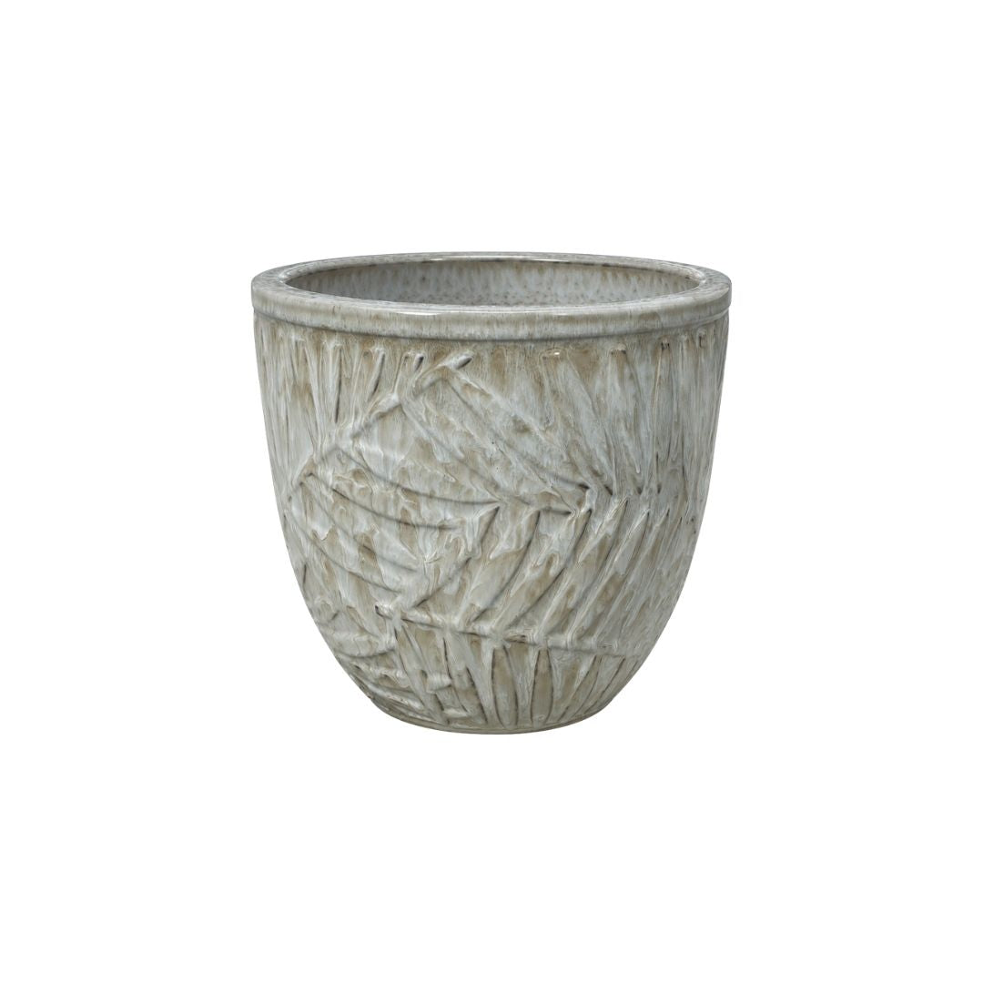 Glazed Pot Bocage - Lichen