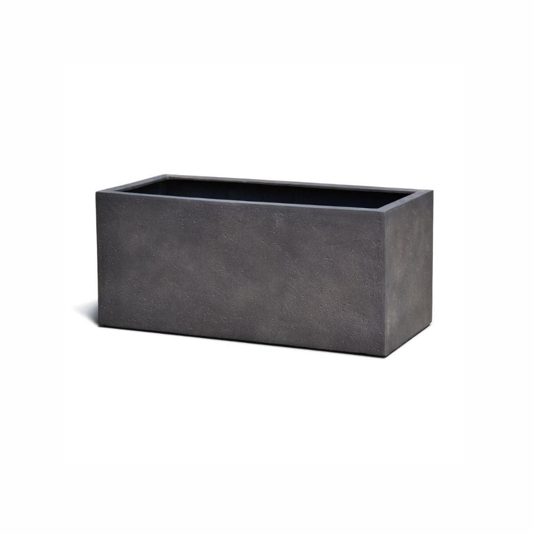Eschbach Box Planter - Espresso Black