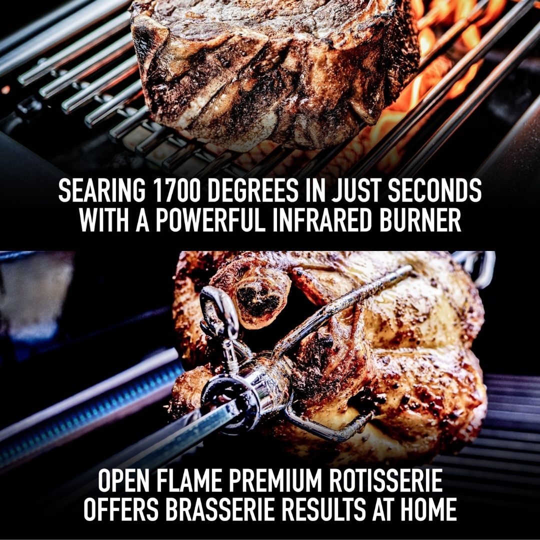 Broil King Baron Gas BBQ 490 IRX Shadow