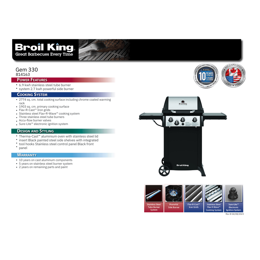 Broil King Gem 330