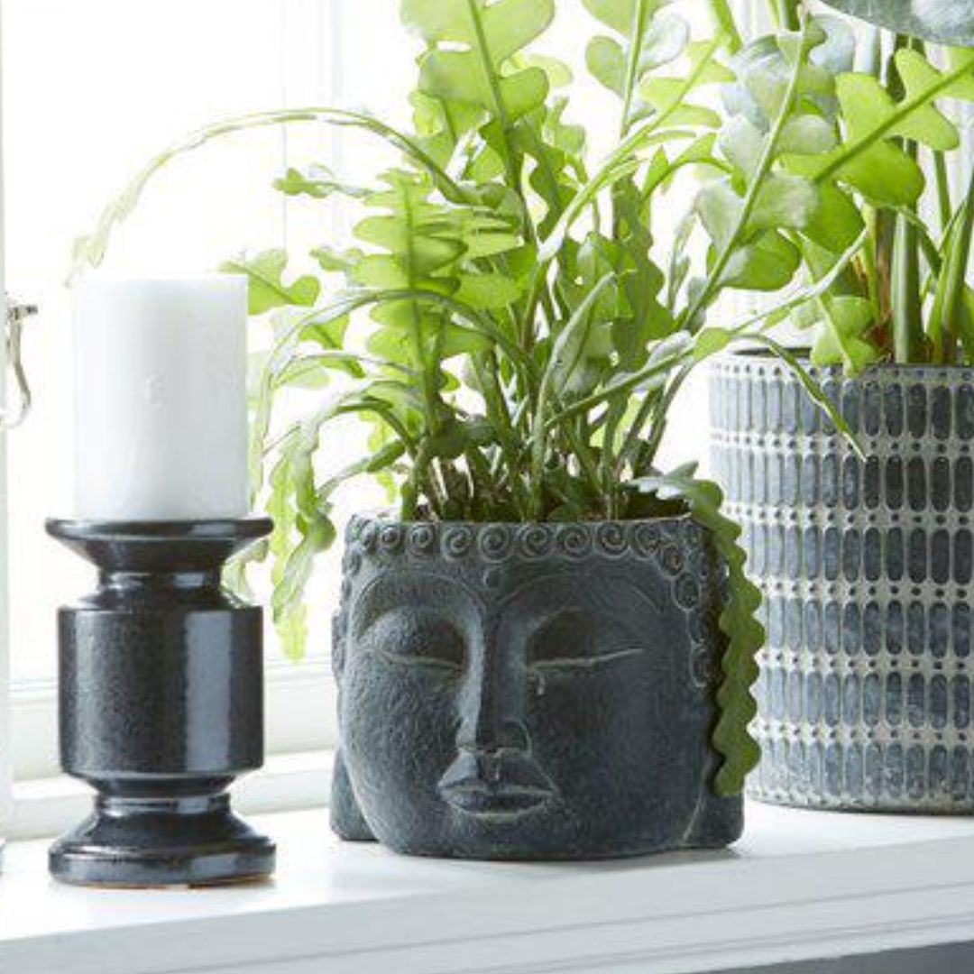 Buddha Pot Black