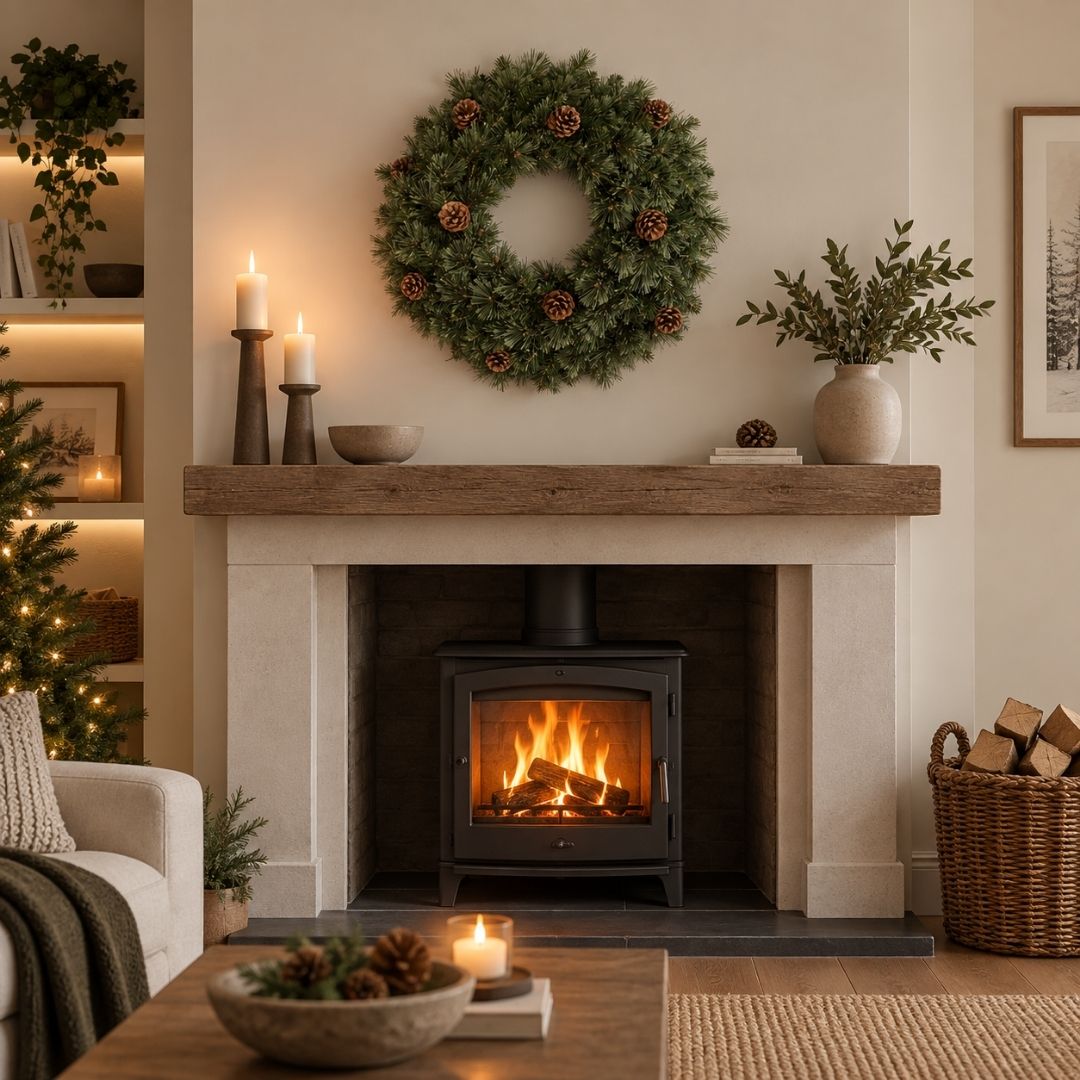 Christmas Wreath Cashmere Pinecone