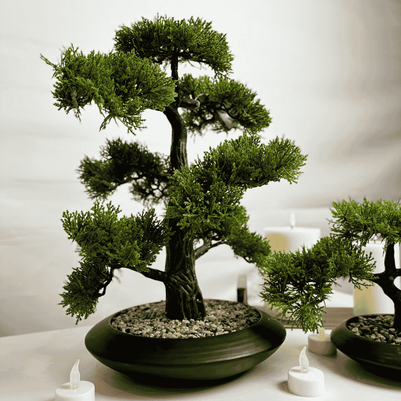 Cedar Bonsai Artificial Plant