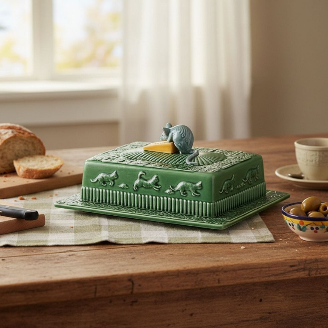 Cheese Tray With Lid - Mouse