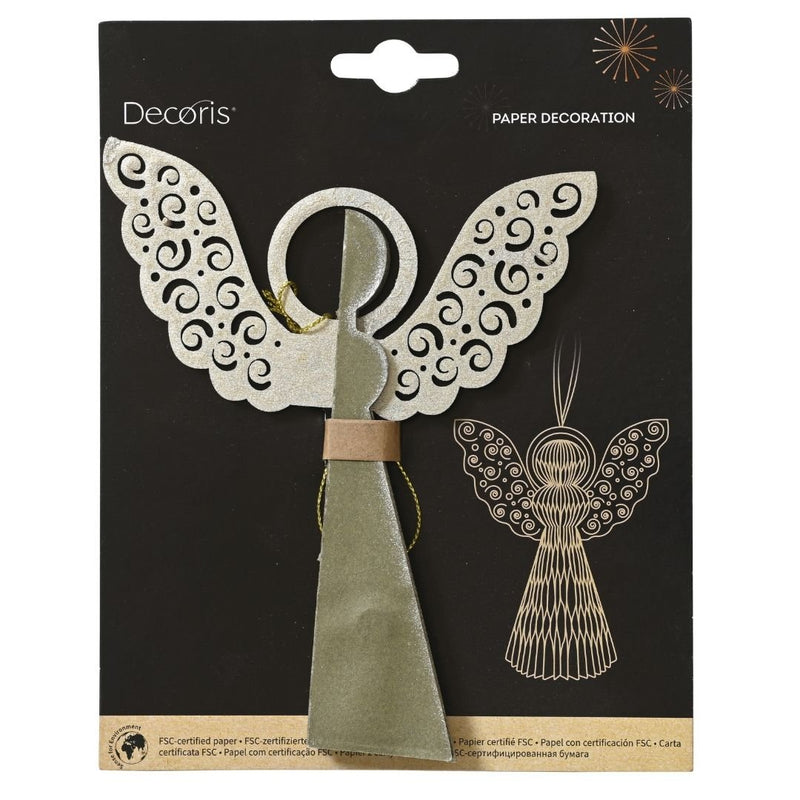 Christmas Angel Paper - Green