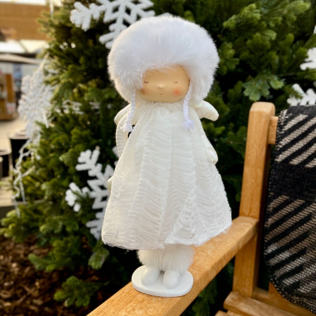 Christmas Angel Decoration White