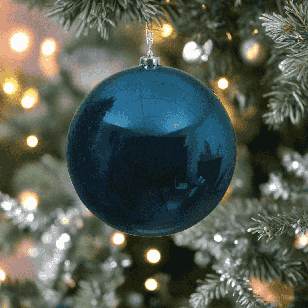 Christmas Bauble Night Blue