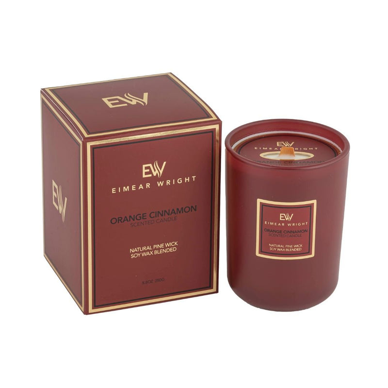 Christmas Candle - Orange Cinnamon