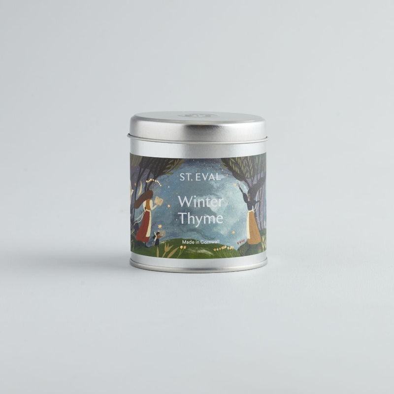 Christmas Candle - Winter Thyme Tin