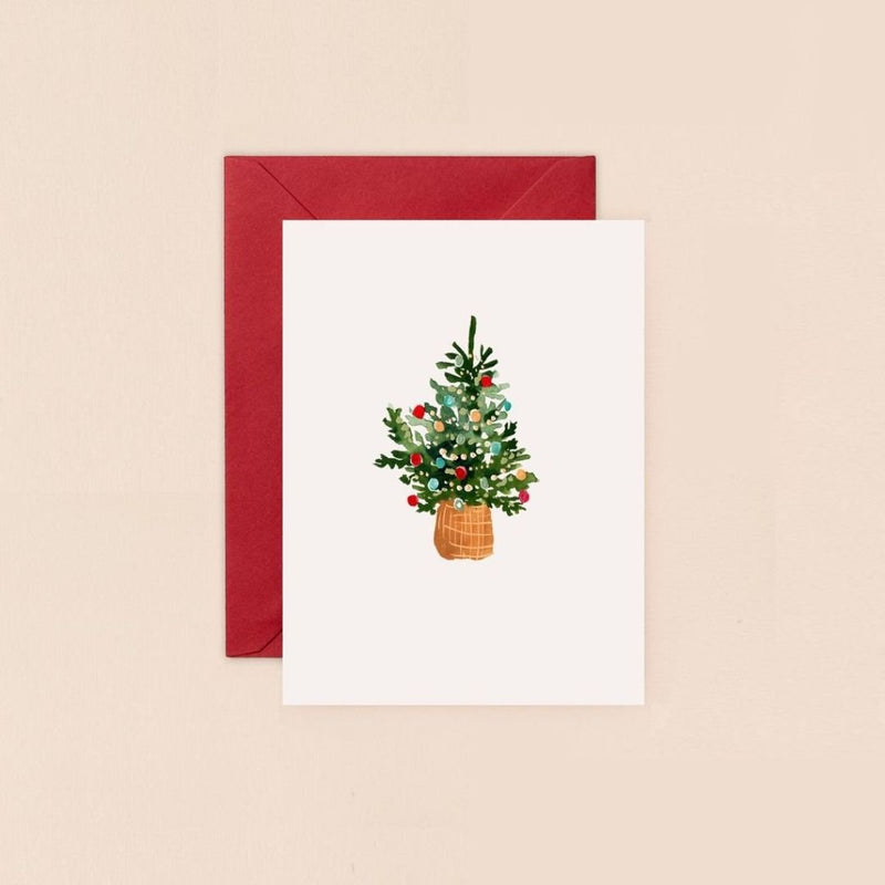 Christmas Card Christmas Tree Mini Card