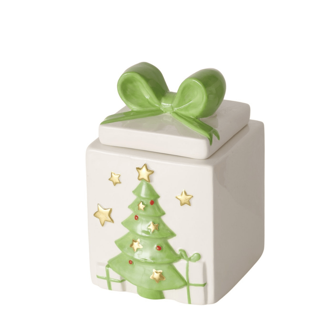 Christmas Ceramic Storage Canister