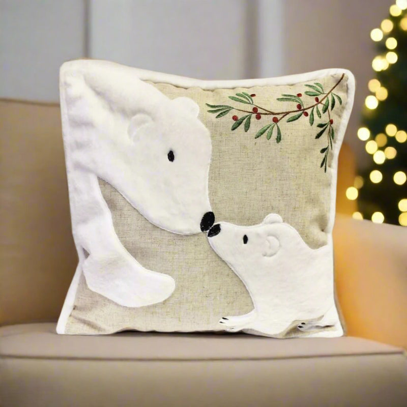 Christmas Cushion Eskimo Kiss