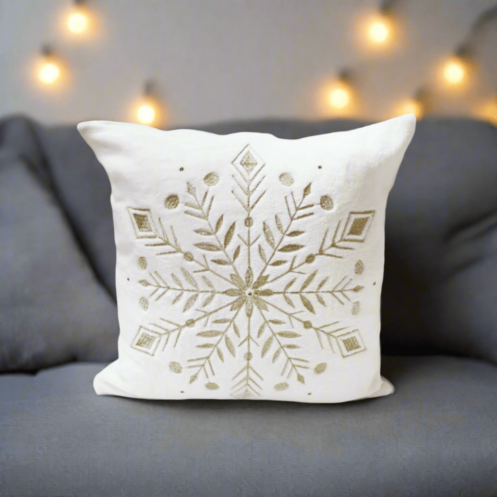 Christmas Cushion 'Frost Fall'
