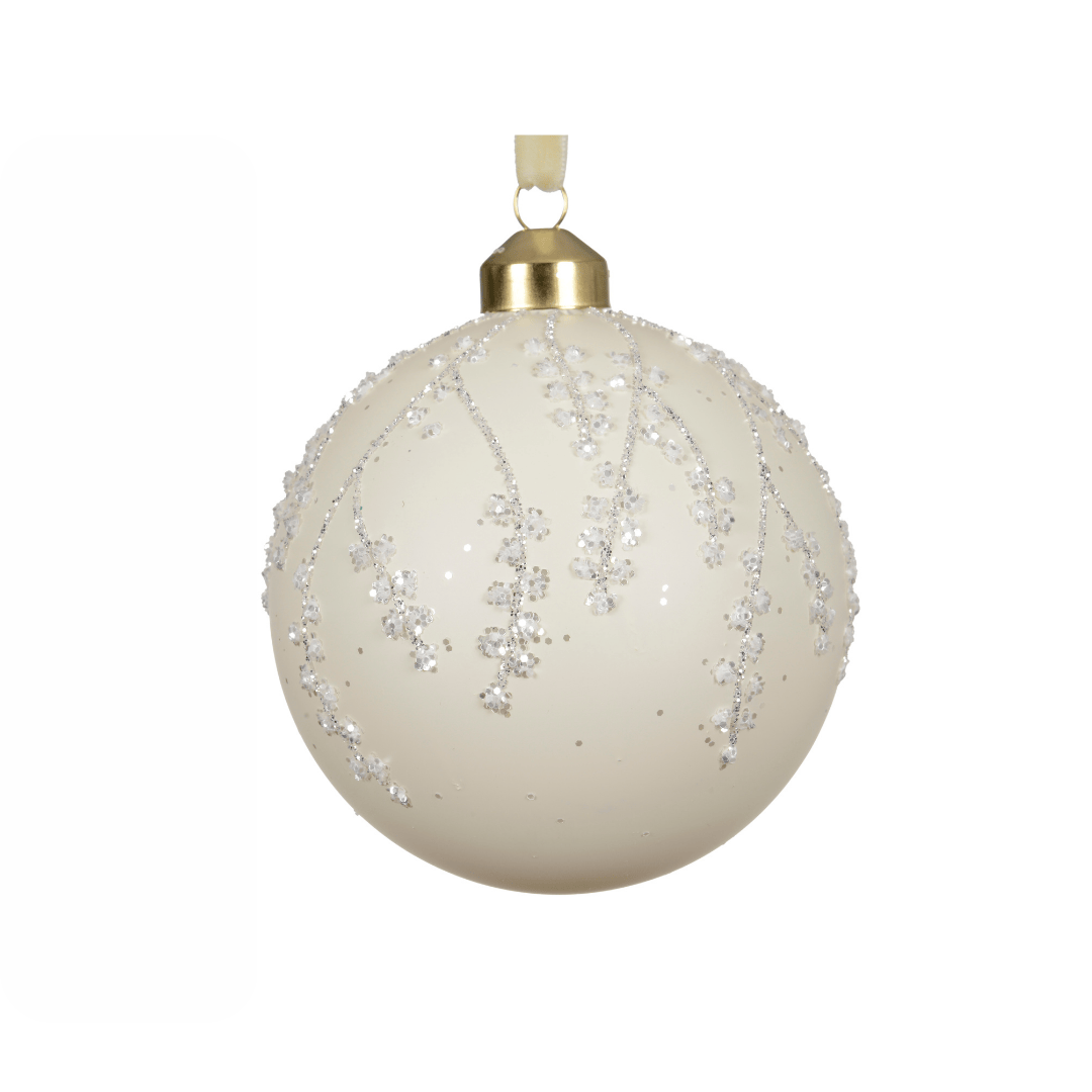 Christmas Glass Bauble Branches/Dots