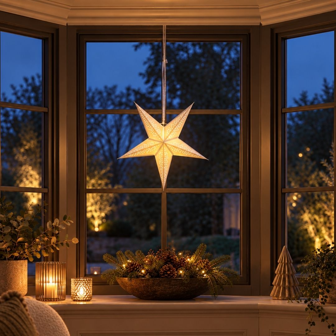 Christmas LED North Star - Warm White